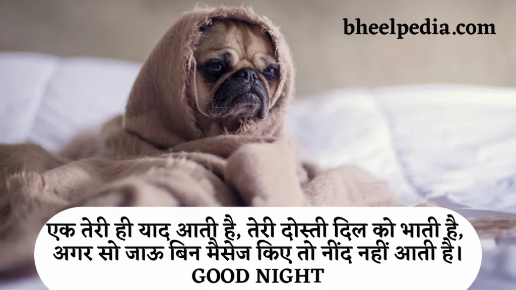 love good night quotes in hindi