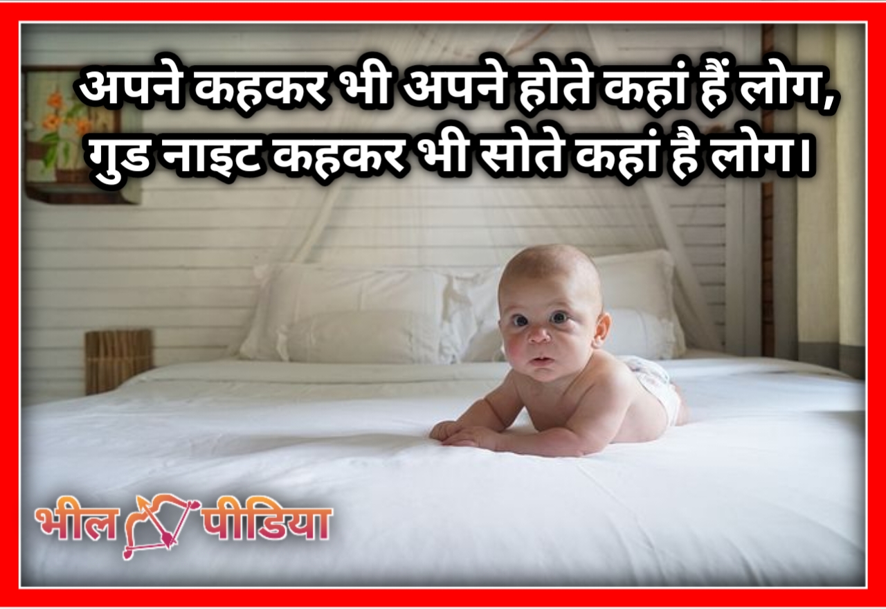 300 Heart Touching Good Night Quotes in Hindi
